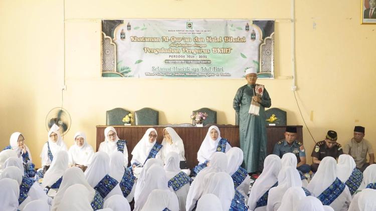Ketua Dekranasda Lingga Titip Pesan Tegas untuk Pengurus Baru BKMT Singkep: Jangan Pasif!