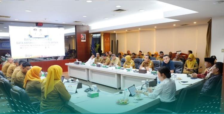 Target Akurasi Data 85 Persen, Camat dan Lurah di Batam Diminta Turun Validasi Domisili Warga
