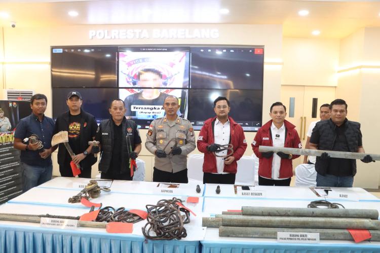 Sindikat Rayap Besi Curi Kabel PLN dan Travo di Batam Dibekuk Polisi, Semua Pelaku Positif Narkoba