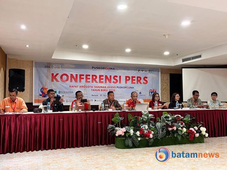 PUSKOPCUINA Gelar RAT ke-37 di Batam, Kelola 659 Ribu Anggota dengan Aset Rp9,49 Triliun