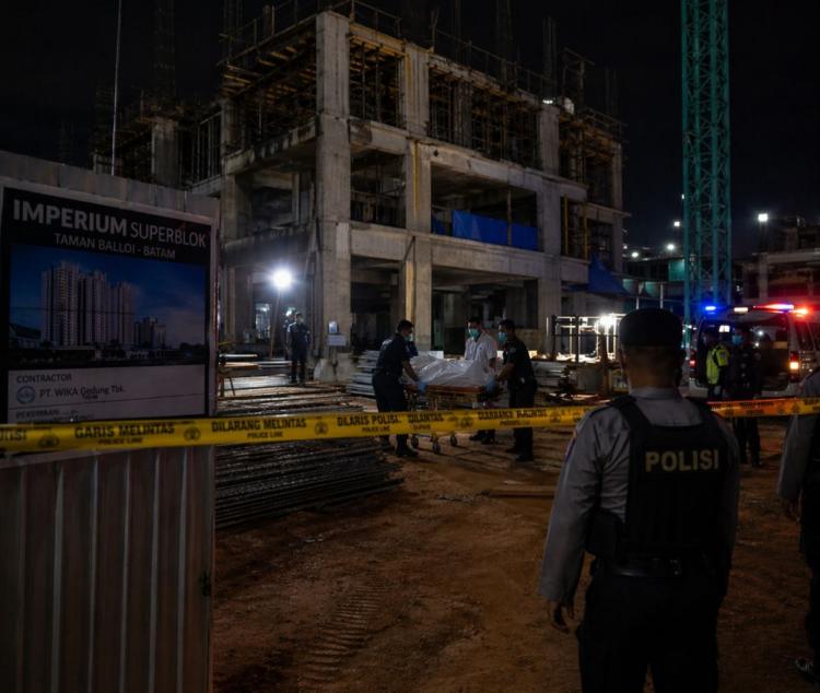 Mayat Membusuk Ditemukan di Proyek Apartemen Batam Kota, Diduga Pekerja Proyek