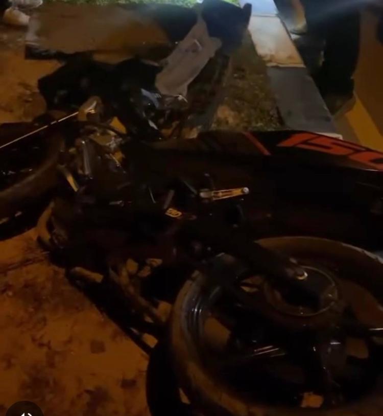 Kecelakaan Maut di Depan SPBU Legenda Batam, Pengendara Motor Kritis