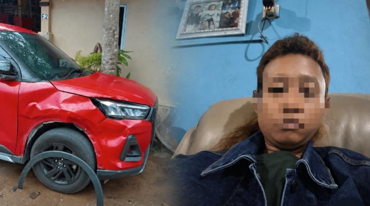 Dua Mobil Warga Baloi Rusak Dihantam Penabrak Misterius, Pelaku Langsung Kabur