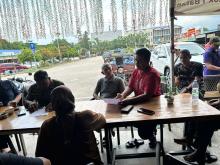 Pedagang Tiban Center Batam Menjerit Akibat Ulah Jukir Nakal