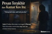 Pesan Terakhir dari Kamar Kos Itu: `Tolong Beli Obat, Sakit Kali Perutku`