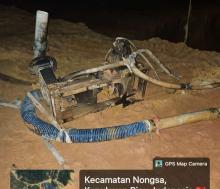 Empat Pekerja Tambang Pasir Ilegal di Nongsa Ditangkap, 10 Unit Mesin Penyedot Disita