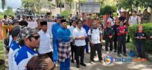 Tagih Janji UU Ketenagakerjaan Baru, Puluhan Buruh FSPMI Batam Kepung Graha Kepri