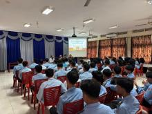 Satresnarkoba Polres Lingga Gembleng Siswa SMAN 2 Singkep Jurus Tolak Narkoba