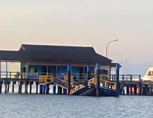 Baru Seumur Jagung, Dermaga Apung Tanjung Buton di Lingga Senilai Nyaris Rp1 Miliar Sudah Rusak