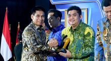 Malam Bergengsi di Palembang, Bupati Bintan Roby Kurniawan Keluar sebagai Terbaik I Kategori Pembiayaan Kreatif Kemendagri