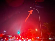 Lampu PJU Simpang Empat K-Square Batam Berkelap-Kelip seperti Disko, Pengendara: Bahaya, Jarak Pandang Terganggu
