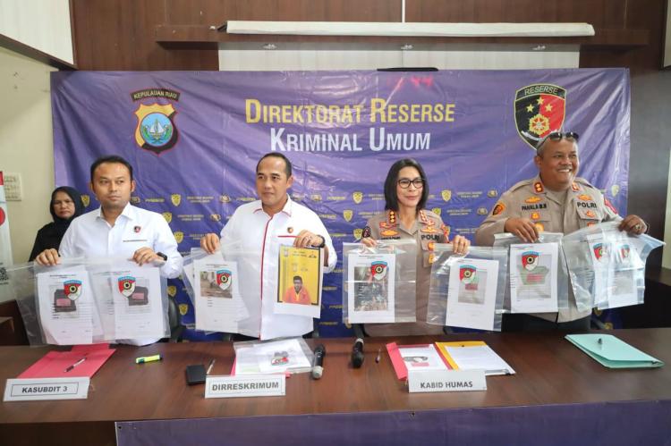 Polisi Ungkap Pembunuhan Perempuan Muda di Lingga, Pelaku Suami Siri Korban