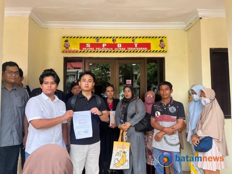 Dugaan Mafia Tanah dan Premanisme di Tanjung Sengkuang, Belasan Warga Mengadu ke Polda Kepri