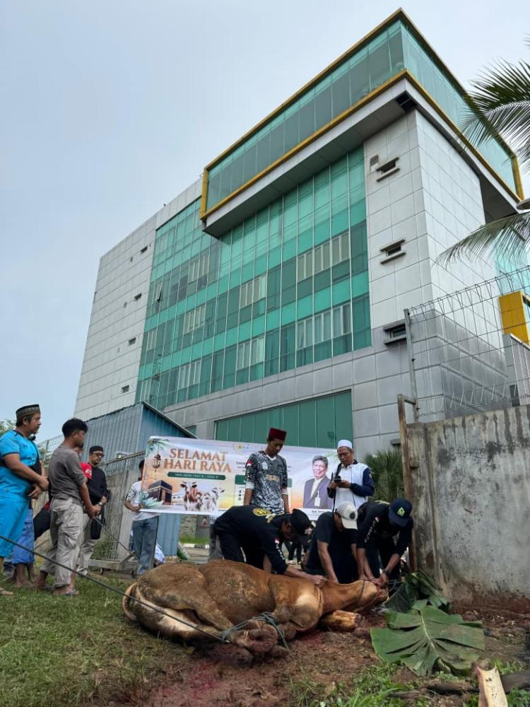 PT Pelayanan Energi Batam Realisasikan Penyembelihan dan Distribusi Hewan Qurban Idul Adha 1447 H