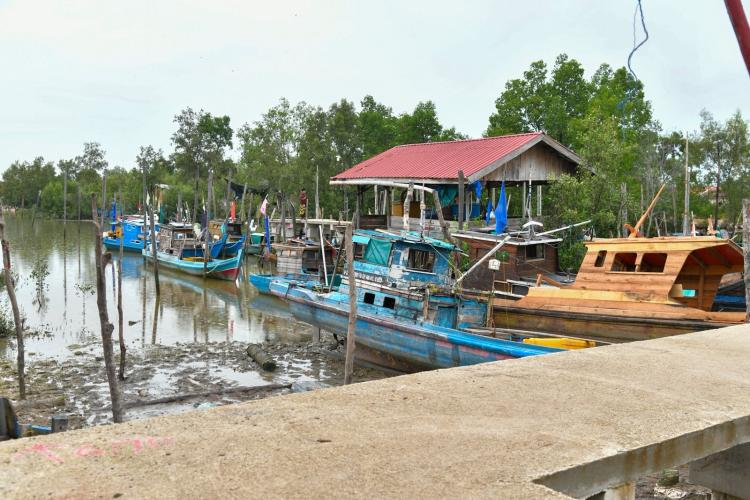 Fasilitas Baru untuk 100 Kapal Nelayan, Tambatan Perahu Teluk Umah Karimun Diresmikan Jumat Lalu