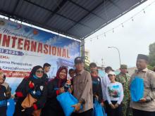 Ratusan Buruh Batam Rayakan May Day, Sampaikan Tiga Tuntutan ke DPR RI