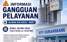 Warga Batam Siap-siap, Besok Aliran Air Mati Total di Berbagai Wilayah, Segera Tampung Sekarang