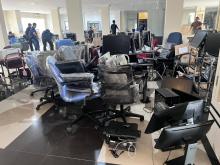 Penggerebekan Apartemen Baloi View Batam: Ratusan WNA Terjaring, Puluhan Komputer Diamankan Petugas