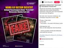 Nama AJI Batam Dicatut untuk Nobar Pesta Babi, Warga Diminta Waspada Hoaks