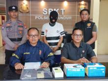 Polisi Bekuk Residivis Curat di Tanjungbatu Kota, Bongkar Rumah Lansia Lewat Atap hingga Rugi Rp10 Juta