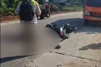 Kecelakaan Maut Bintan: Motor Yamaha Jupiter Z Tabrak Truk di Jalan Tanjung Uban, Pengendara Meninggal