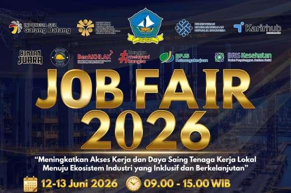 Job Fair Bintan 2026 Hadirkan 1.309 Lowongan dari 11 Perusahaan, Catat Tanggalnya!