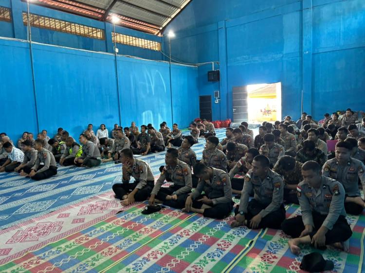 Polres Kepulauan Anambas Gelar Doa Akhir Tahun Hijriah, Perkuat Iman dan Pengabdian