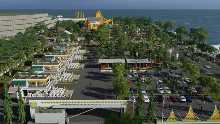 Penataan Taman Gurindam 12 Dimulai, 249 Pedagang UMKM Tepi Laut Akan Pindah Sementara