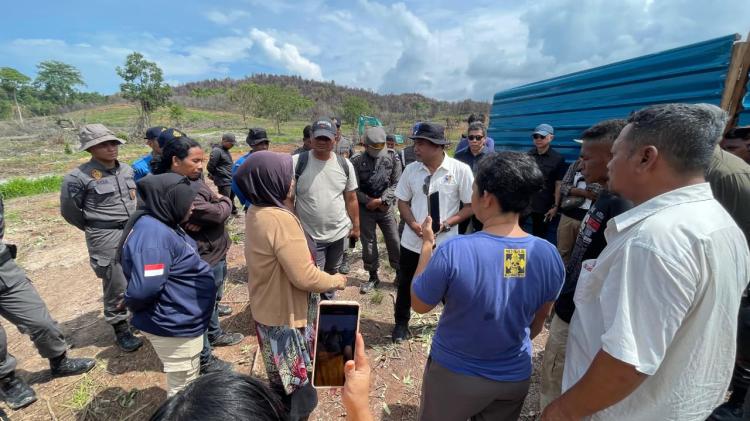 BP Batam dan Warga Rempang Kembali Bersitegang, Patok Lahan Sekolah Rakyat Dipersoalkan