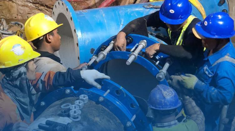Kebocoran Pipa Simpang Kepri Mall Terjadi Lagi, ABH Targetkan Distribusi Air Normal Pukul 18.00 WIB