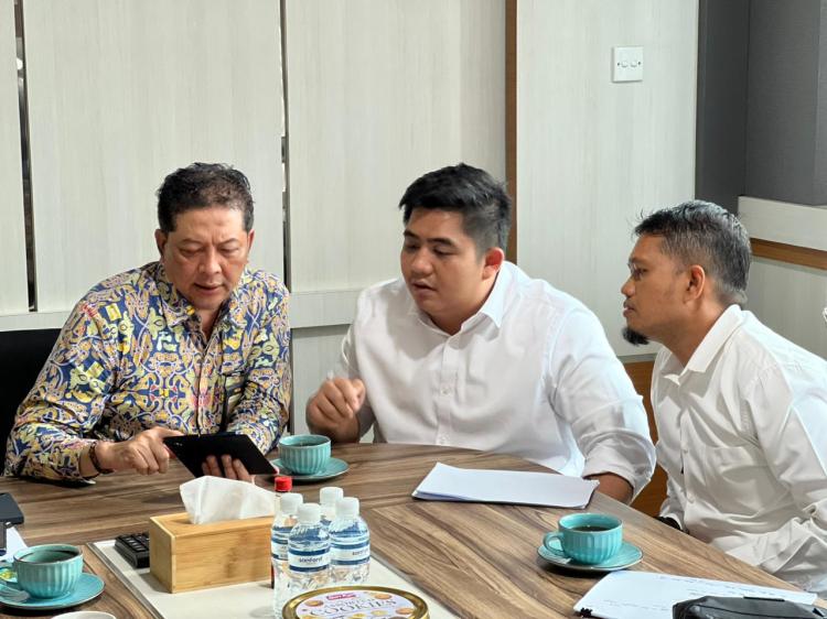 Roby Kurniawan Kunjungi BPJN Kepri, Bahas Peningkatan Jalan Lintas Barat dan Jembatan Bukit Batu
