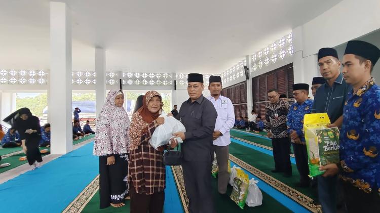 Sambut Tahun Baru Islam, Pemkab Lingga Gelar Doa Bersama dan Penyaluran Bantuan