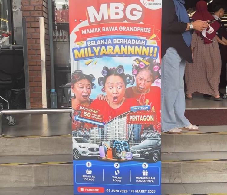 Belanja Bisa Dapat Apartemen dan Mobil! SNL Food Batam Gelar Undian MBG "Mamak Bawa GrandPrize" Selama 10 Bulan