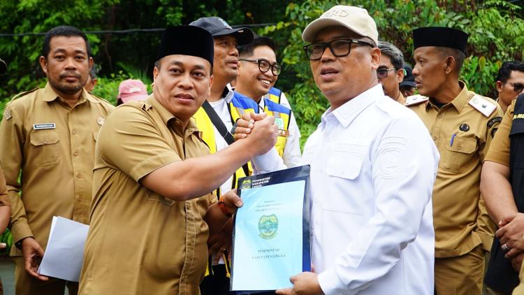 Wagub Kepri dan Bupati Lingga Tinjau Lokasi Sekolah Rakyat di Desa Mepar, Target Perizinan Rampung Oktober