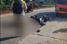 Kecelakaan Maut Bintan: Motor Yamaha Jupiter Z Tabrak Truk di Jalan Tanjung Uban, Pengendara Meninggal