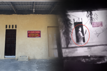 Viral Video Sosok Berkostum Pocong Bawa Parang di Batu Aji Batam, Pemilik Gudang Resah