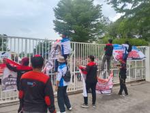Buruh Kepung PT Caterpillar Indonesia Batam, Tolak PHK Ketua Serikat Pekerja