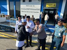 58 Personel Polres Anambas Dikerahkan Amankan Kunjungan Ustadz Das