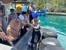 Tepung Tawar Sambut Penjaga Laut Anambas, Bukti Nyata Perhatian Kapolda Kepri