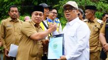 Wagub Kepri dan Bupati Lingga Tinjau Lokasi Sekolah Rakyat di Desa Mepar, Target Perizinan Rampung Oktober