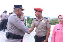 23 Personel Polres Anambas Naik Pangkat, Kapolres Beri Pesan Ini