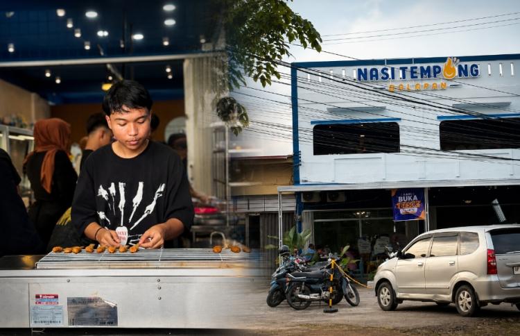 Resmi Dibuka, Nasi Tempong Balapan Siap Ramaikan Wisata Kuliner Tanjungpinang