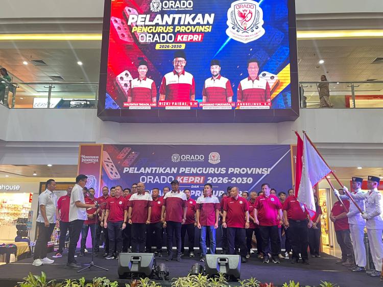 Resmi Dilantik, ORADO Kepri Targetkan Cetak Atlet Domino Kelas Nasional hingga Tembus PON 2028