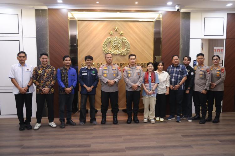 Kapolda Kepri Terima GMKI, Bahas Aspirasi Mahasiswa hingga Penanganan Perkara Pesparawi