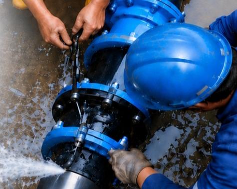 Pipa Bocor di Piayu, Distribusi Air Bersih ke Sejumlah Kawasan Batam Terganggu