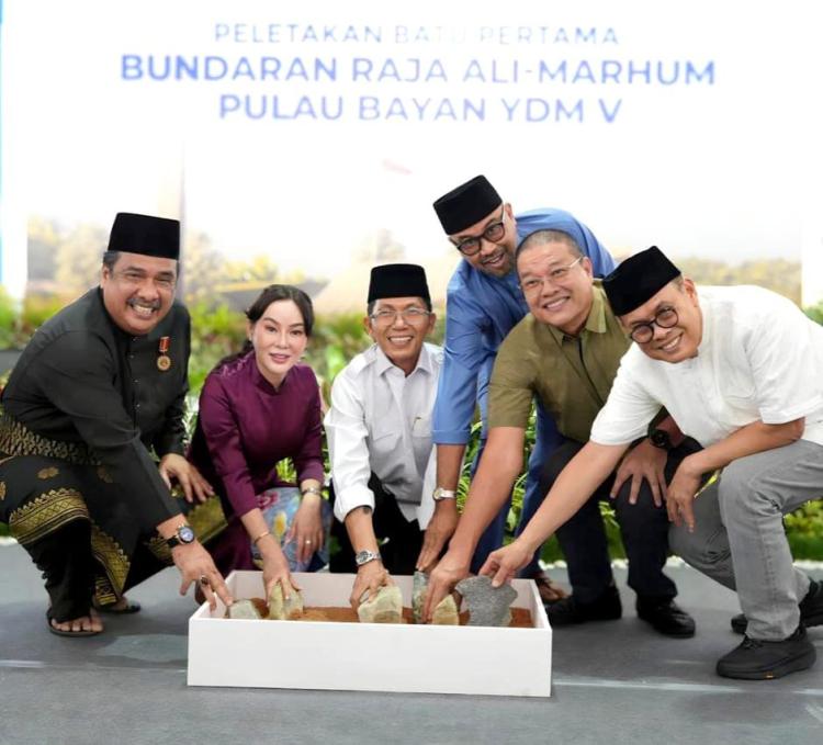 Tingkatkan Estetika Kota, Kepala BP Batam Mulai Bangun Bundaran Raja Ali Marhum Pulau Bayan