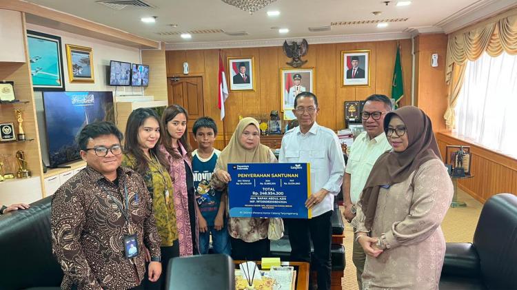 ASN Batam Meninggal Saat Bertugas, Keluarga Terima Santunan Rp248 Juta dari Taspen