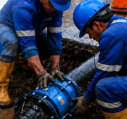 Pipa Bocor di Sagulung Batam, Sejumlah Kawasan Batu Aji Alami Gangguan Air Bersih