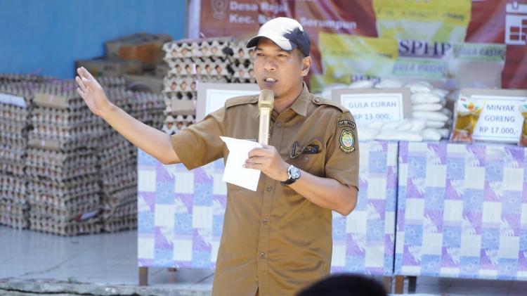 Harga Lebih Terjangkau, Pasar Murah TPID Lingga Diserbu Warga Rejai