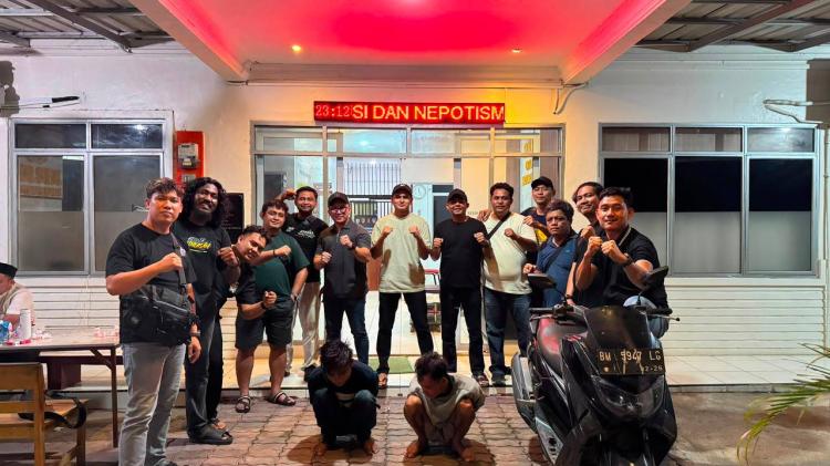 Jambret Tas Berisi iPhone dan Dokumen Penting di Nongsa Batam, Dua Pria Dibekuk Polisi